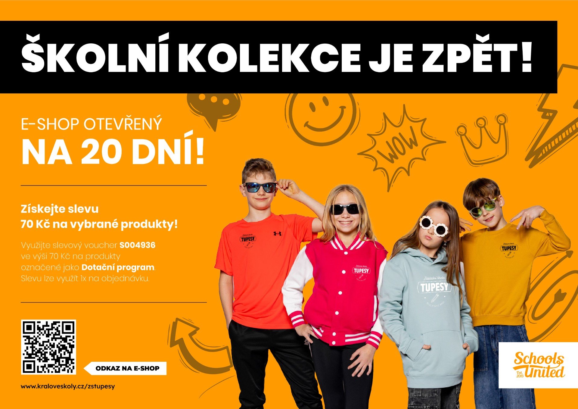 Schools United: školní kolekce